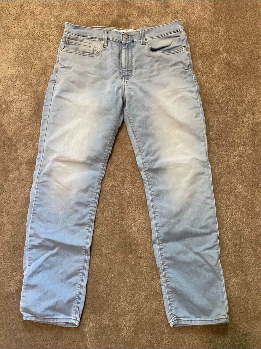 Signature by Levi Strauss Light Blue Straight Jeans